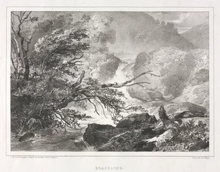 Vistas pitorescas da Escócia: Brackline, 1826.