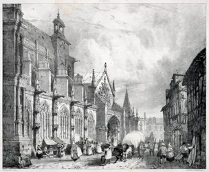 Viagens pitorescas e românticas na antiga França, Normandia ..., 1824.