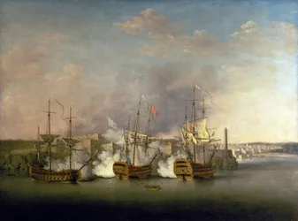 Guerra dos Sete Anos (1756-1763): O bombardeamento do Castelo de Morro (Cuba) a 1 de julho