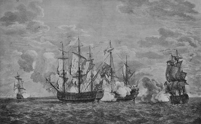 O Buckingham e o Florissant, c1760