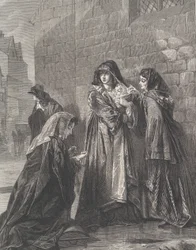 Flight of the Queen of James II, do Illustrated London News, 3 de agosto de 1872.