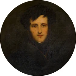 Retrato de John George Weld Forester, 2nd Lord Forester (1801-1874), c.1820-68 (óleo sobre tela)