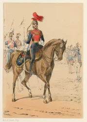 militares britânicos Nove representações de uniformes militares britânicos (título da série)