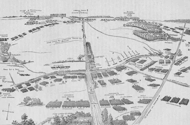 O campo de Waterloo na manhã da batalha, domingo, 18 de junho de 1815, 1902