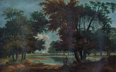 St Jamess Park, c1800