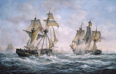 Combate entre o saveiro de guerra norte-americano Wasp e o brigue de guerra britânico Frolic, 1812