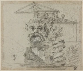 "Il Mascherone", uma fonte de Rocaille nos terrenos da Villa Borghese
