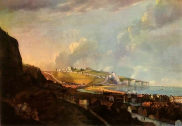 Vista de Dover, 1747, 1944.