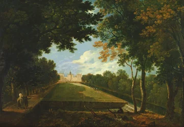 Wilton House, East View (óleo sobre tela)