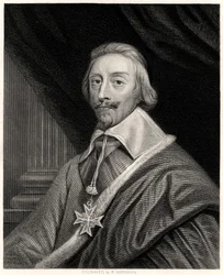 Cardeal Richelieu, prelado e estadista francês, século XIX