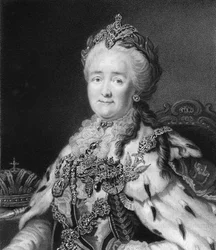 Imperatriz Catarina, a Grande da Rússia, 1836.