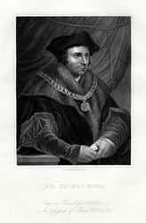 Thomas More, estadista inglês, estudioso e santo, século XIX