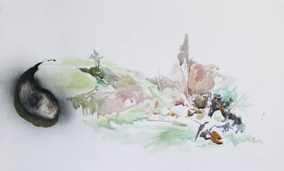 Ponta de mosca, 2015 (aguarela)