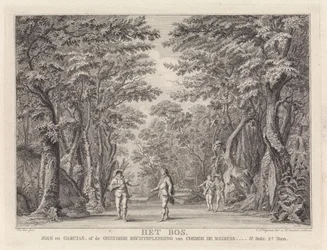 A Morte de Johan e Garcias: Quatro Homens na Floresta A Floresta (título no objeto)