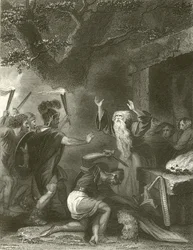 O massacre dos druidas (gravura)