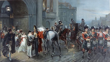 Chamado a Waterloo, Bruxelas, 1815, c. 1898