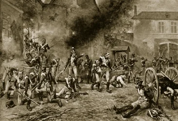 A defesa de Hougoumont, 18 de junho de 1815