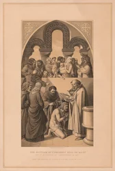 O Batismo de Ethelbert Rei de Kent, 597 1878