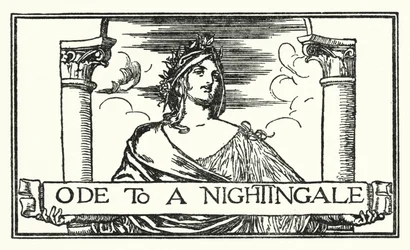Ilustração para Poemas de John Keats: Ode a um Rouxinol (litho)