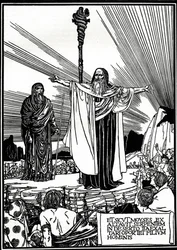 Ilustração para The Altar Book, 1892, 1897