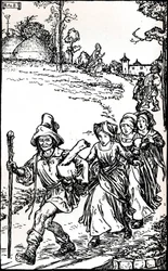 O ganso de ouro dos contos domésticos de Grimms, c1900 1901-1902