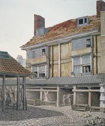 Mercado Leadenhall, Cidade de Londres, 1814.