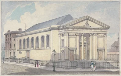 Igreja Católica Romana de Santa Maria, Moorfields, City de Londres, 1837