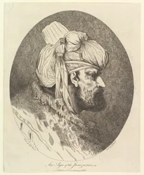 Um Aga dos Janizaries, 19 de julho de 1779.