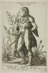 Apollo, placa 5 de Parnassus Biceps