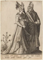 A virtude agradece sempre..., 1597