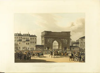 Grande Entrada dos Soberanos Aliados em Paris