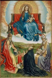 Madonna in Glory com o Fundador e São Pedro e Santo Agostinho