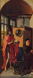 São João Batista e o mestre franciscano Henrique de Werl, 1438, c1934