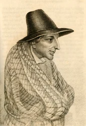 William Stevenson, um mendigo notório que morreu no valor de £ 900, 1821.
