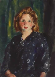 Retrato de uma menina, 1928