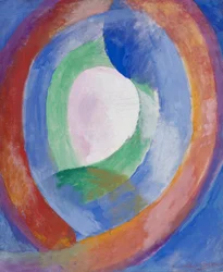 Formas circulares, lua n.º 1