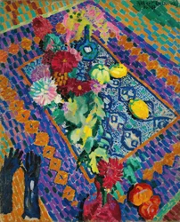 Natureza morta com luvas, 1906-1907.