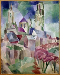 Torres de Laon (óleo sobre tela