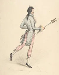 Figurino, século XVIII-XIX.