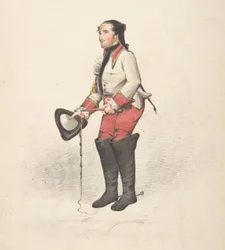 Figurino, século XVIII-XIX.