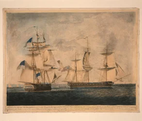 HMS Shannon captura USS Chesapeake, 1 de junho de 1813, 1813