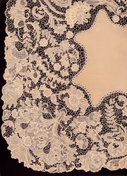Lenço de Renda de Fabricação Irlandesa, 1863.