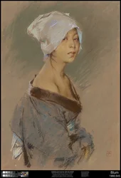Rapariga japonesa, 1890