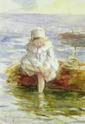 O mar ensolarado