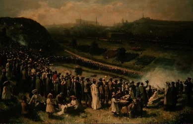 The Scottish Volunteer Force Review, Edimburgo