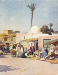 Um canto no mercado, c1880, 1904