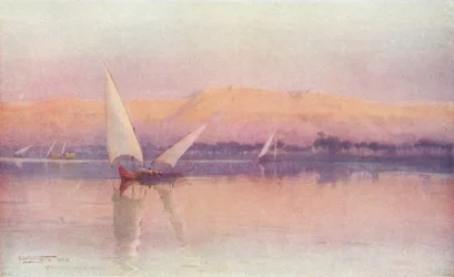Um arrebol do Nilo, c1880, 1904
