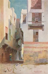 Uma rua em Bulak, c1880, 1904
