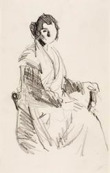 Mulher sentada