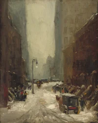 Neve em Nova York